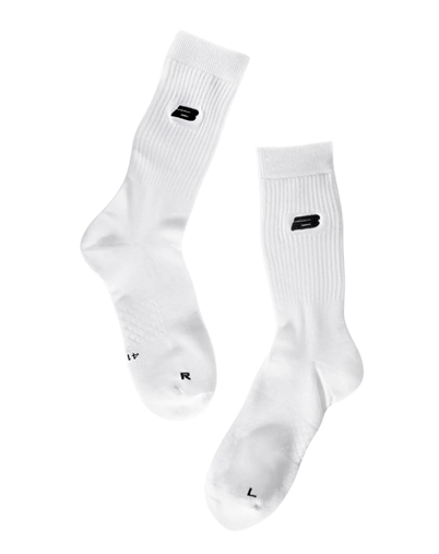 Bareen - Logo Tennis Strømper 3-pak - White